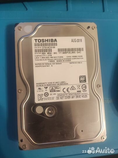 Жесткий диск 1тб 3.5