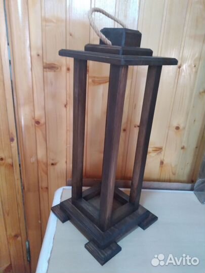 Декоративный фанарь кормушка