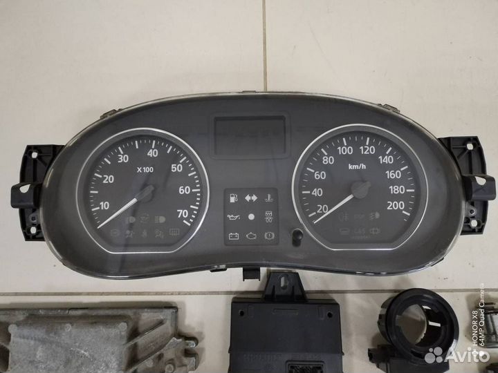 Б/У Замок зажигания (комплект) 248107719R, 8200