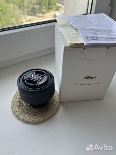 Объектив nikon 50mm f 1.4g af s nikkor