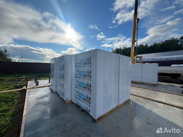 Газосиликатные блоки 625 400 250