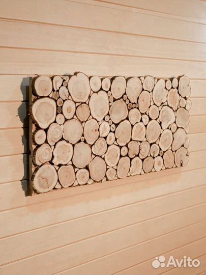 Панно из можжевельника