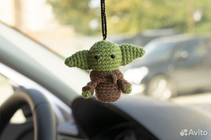 Подвеска в машину Малыш Йода Грогу Мандалорец