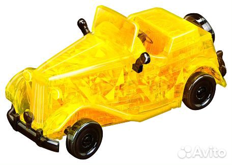 Пазл 3D кристаллический «Ретро-автомобиль», 54 дет