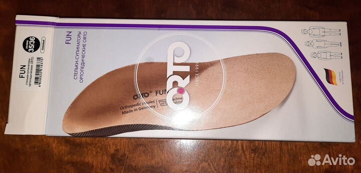 Ортопедические стельки новые