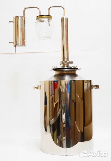 Самогонный аппарат Слон простой 20л Лидер