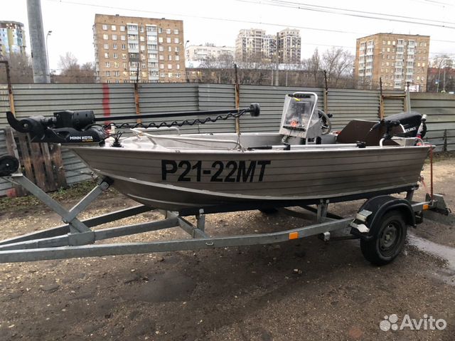 Лодка для рыбалки Вельбот 42к