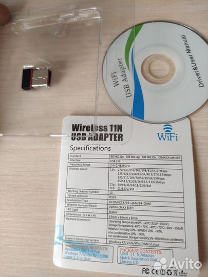 Usb wifi адаптер для пк и прочего