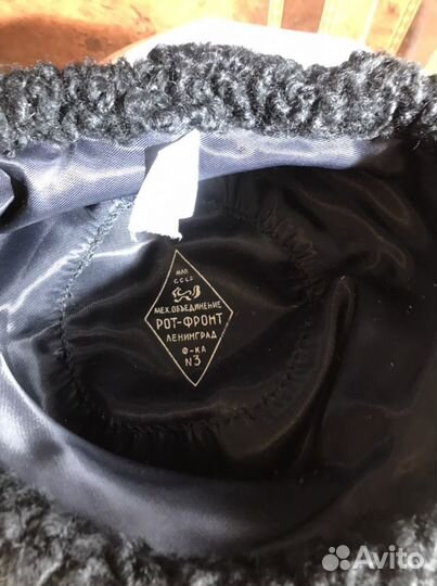 Женская шапка / каракуль