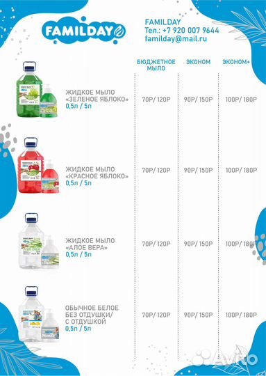 Жидкое мыло алое вера оптом