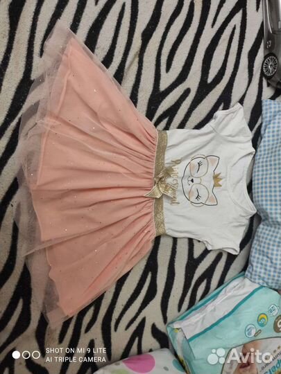 Детские вещи для девочки пакетом 62 68 74 80 86