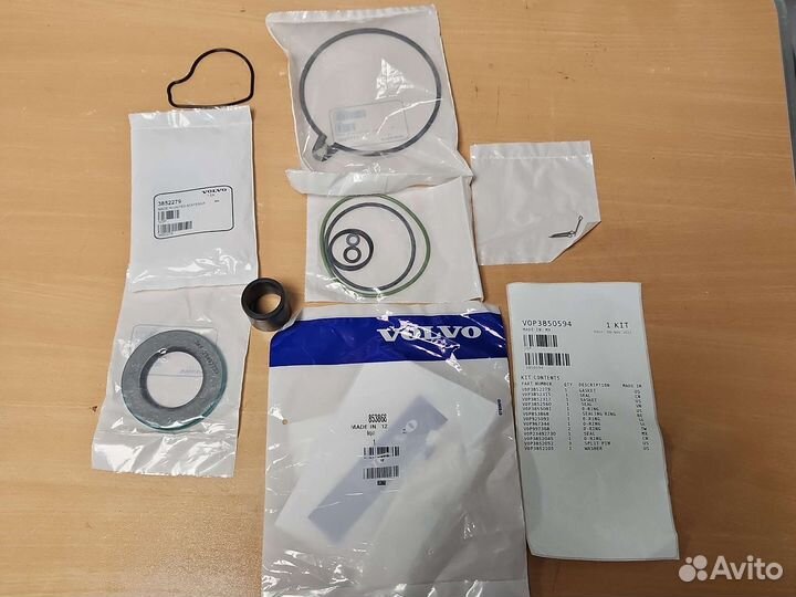 Комплект сальников Volvo-penta 3850594 SX-M,DP-SM
