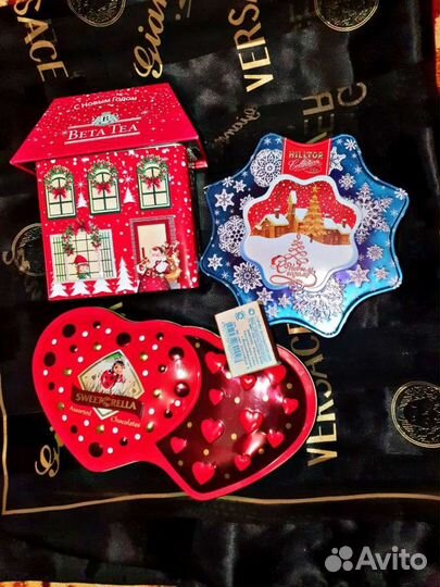 Жестяные банки, чайные коробки