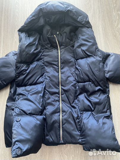Пуховик женский оверсайз 48 размер