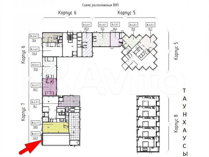 Продажа торговой площади