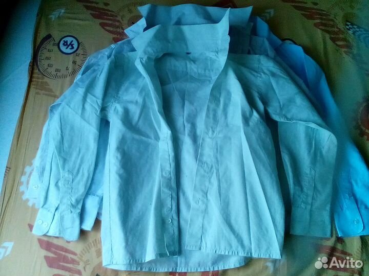 Рубашки на рост 128-134 8-9 лет Брюки