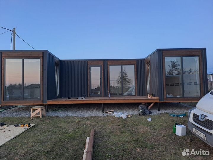 Модульный дом барнхаус