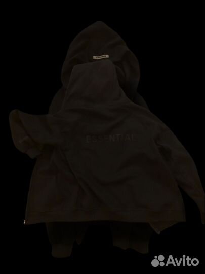 Зип худи essentials fear of god