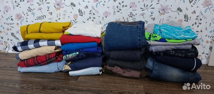 Вещи пакетом на мальчика 116 размер
