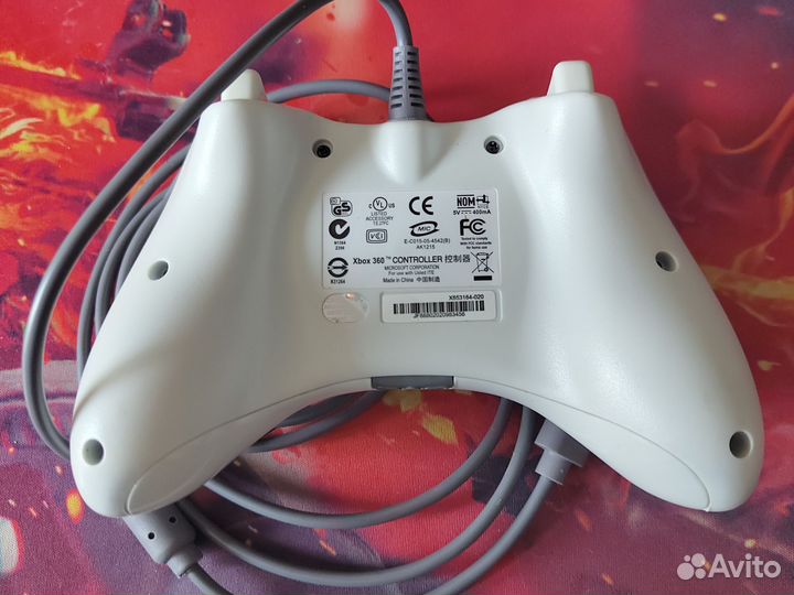 Проводной геймпад xbox 360