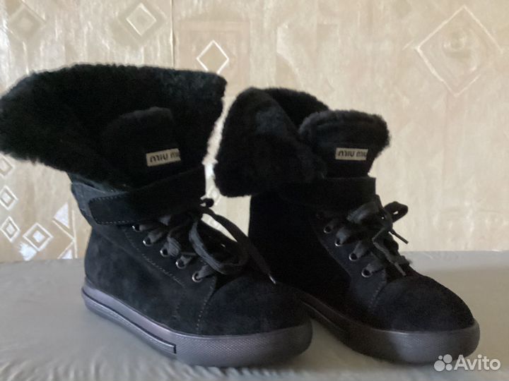 Ботинки зима Miu Miu