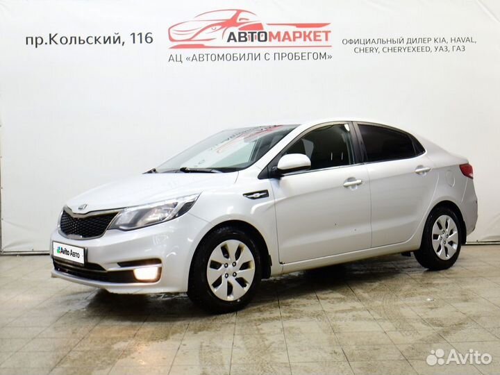 Kia Rio 1.6 МТ, 2017, 153 000 км