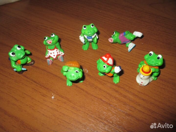 Самые первые игрушки из киндер- сюрприза