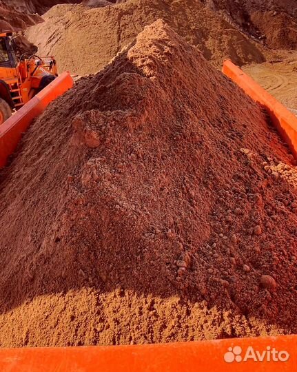 Песок карьерный доставка