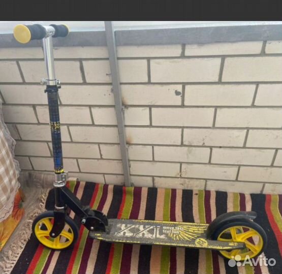 Самокат взрослый до 120 кг