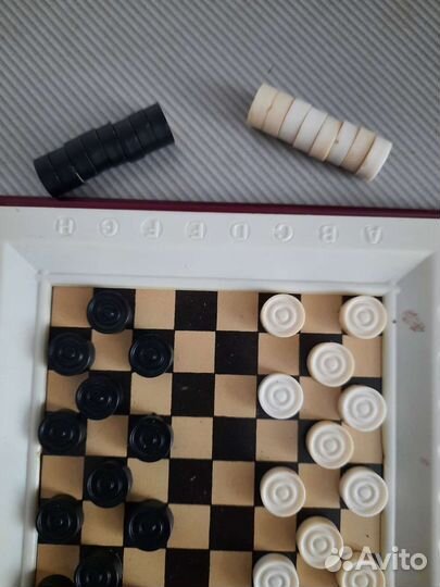 Шашки магнитные СССР