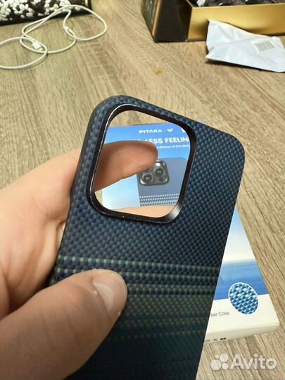 Чехол Pitaka на iPhone 15 Pro Max Оригинальный