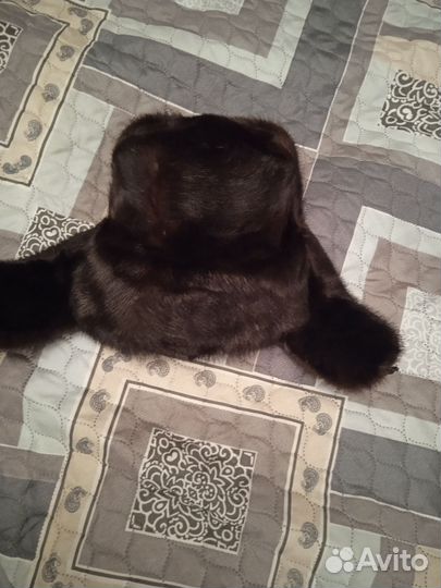 Шапка ушанка норка