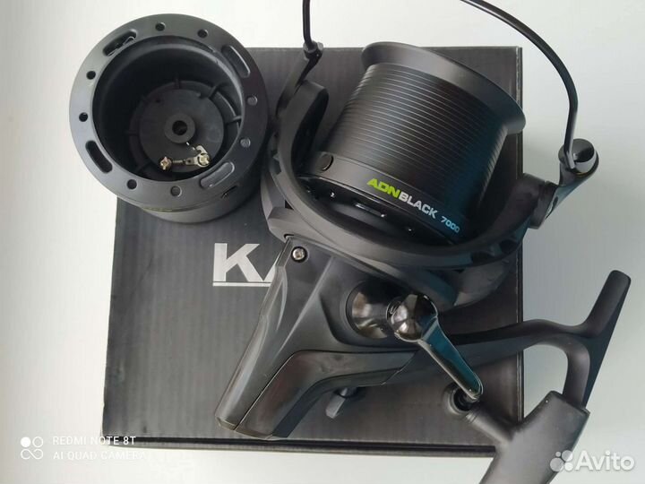 Карповые катушки kaida ADN black
