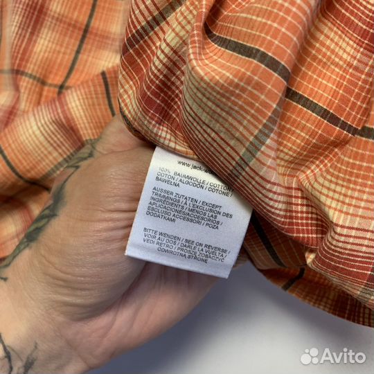 Рубашка Jack Wolfskin L Regular Fit Outdoor