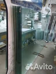 Витринные стёкла или для перегородок 3 на 1