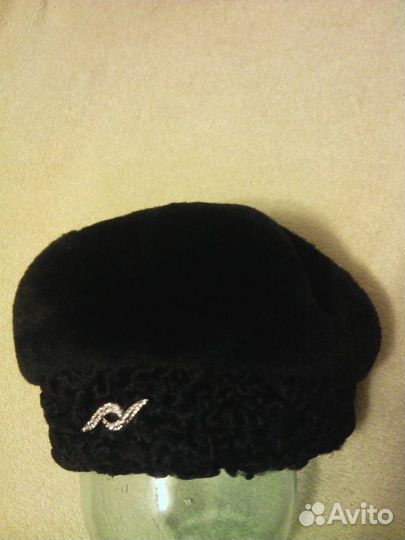 Мутоновый берет