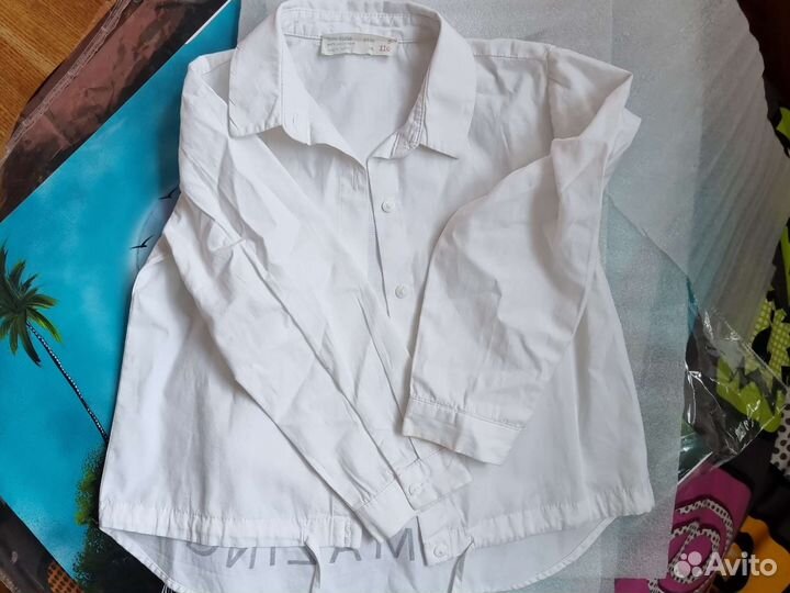 Рубашка zara для девочки