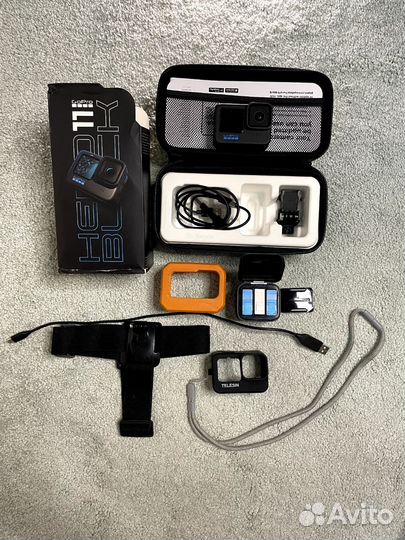 Экшн-камера GoPro hero 11 Black Edition черный