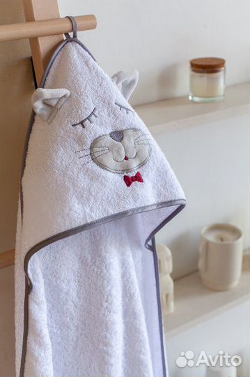 Пеленка с уголком «Котик» П28