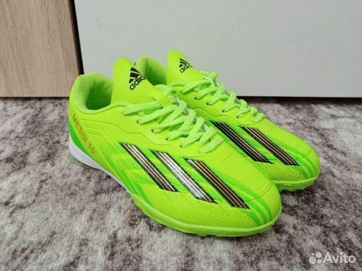 Бутсы сороконожки adidas детские