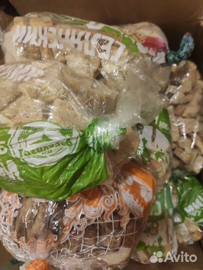 Сухари для животных