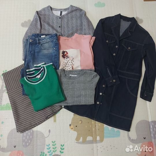 Женские вещи пакетом 42 44 zara lime