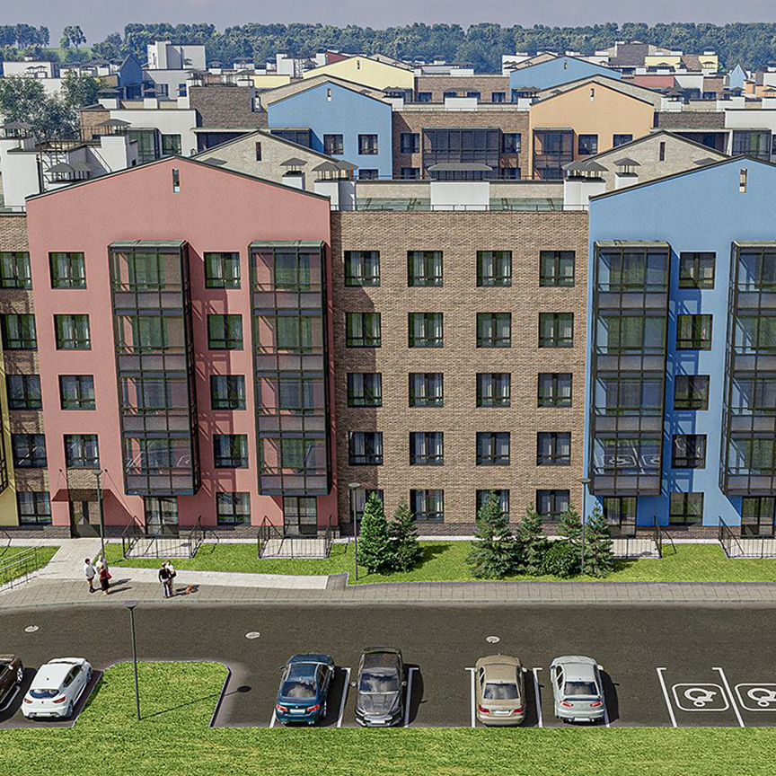 2-к. квартира, 55,7 м², 4/5 эт.