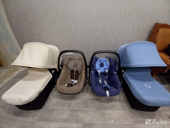 Коляска 3 в 1 bugaboo donkey twin