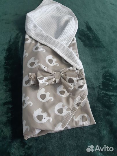 Конверт одеяло на выписку лето