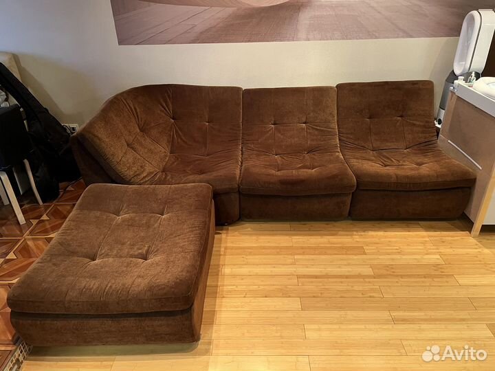 Большой угловой диван модульный 340*250