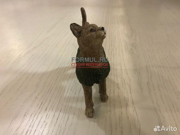 232459 Статуэтка Авторская работа Кошка в свитере