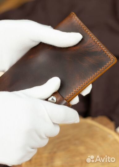 Мужской кошелек портмоне натуральная кожа