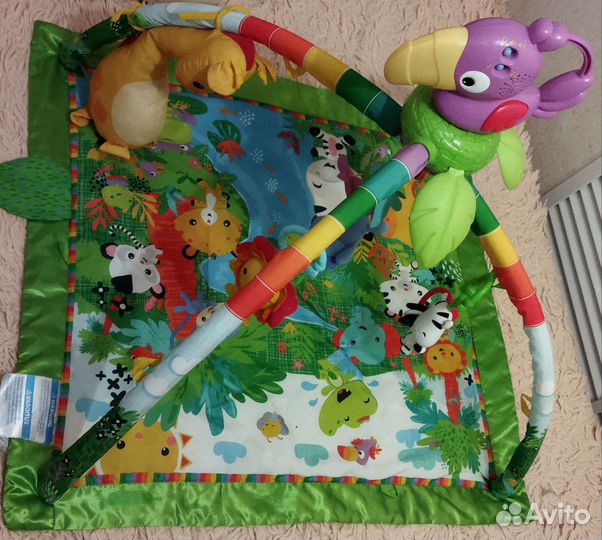 Развивающий коврик музыкальный