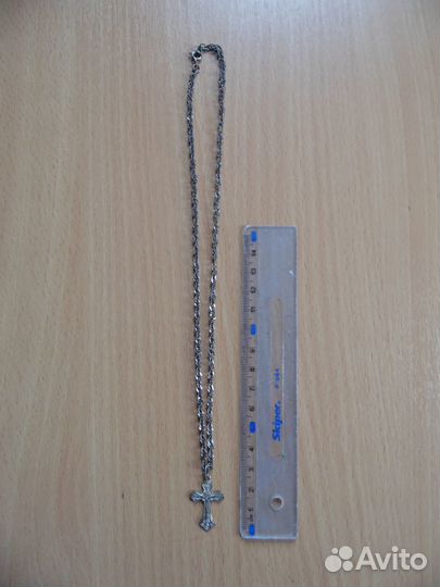Серебряный крестик 925 проба